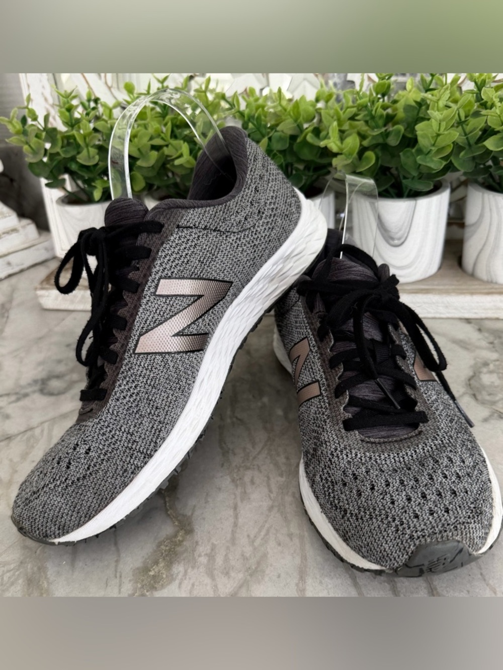 New Balance Fresh Foam Arishi Black/Gray Sneakers Size-9